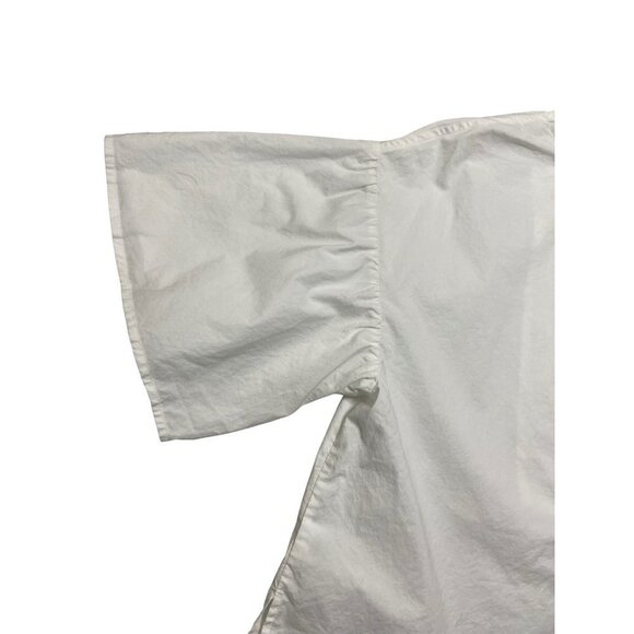 A.L.C. Kyrie White Cotton Top-sz 10 - Picture 7 of 12